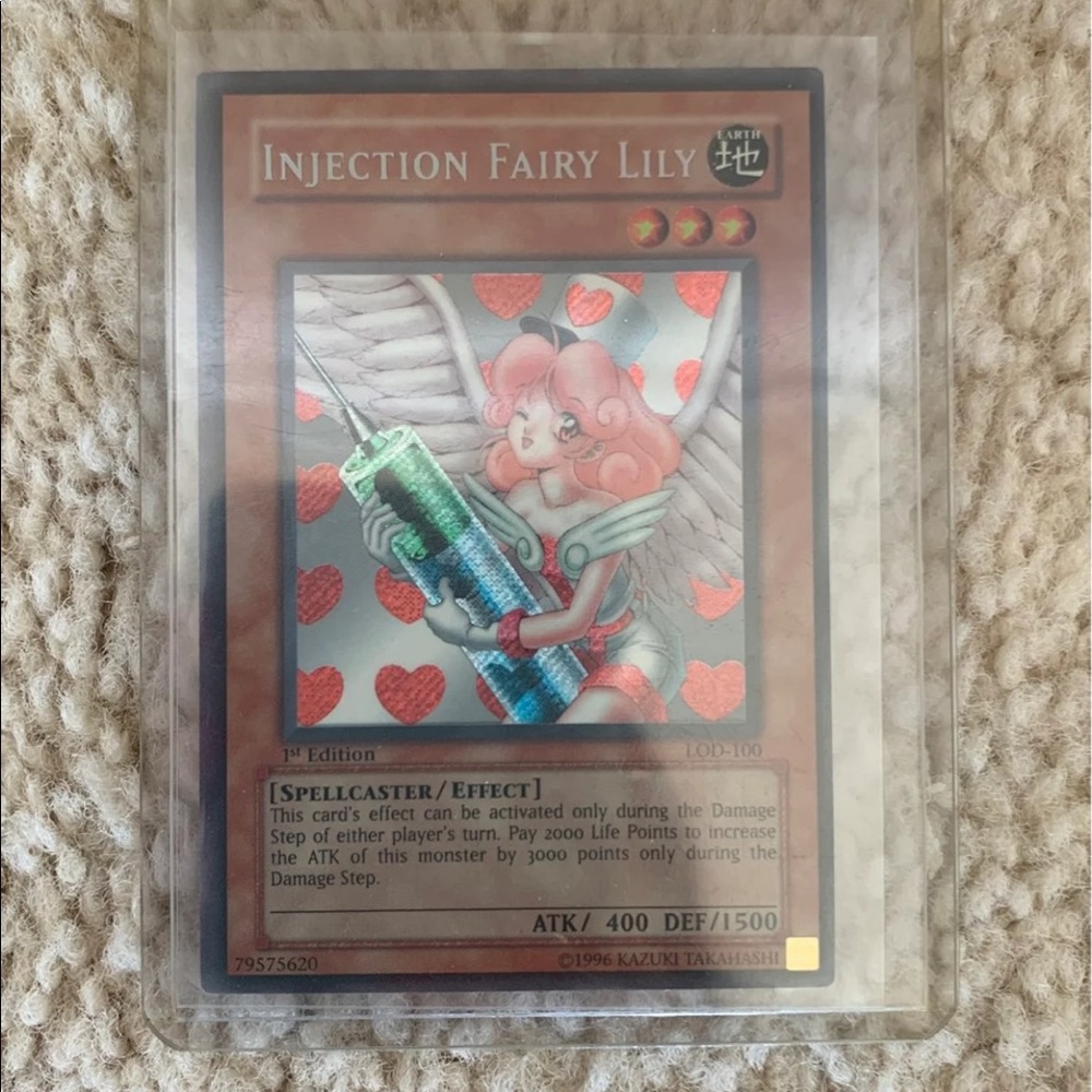 Yu-gi-oh trading card: Injection Fairy Lily